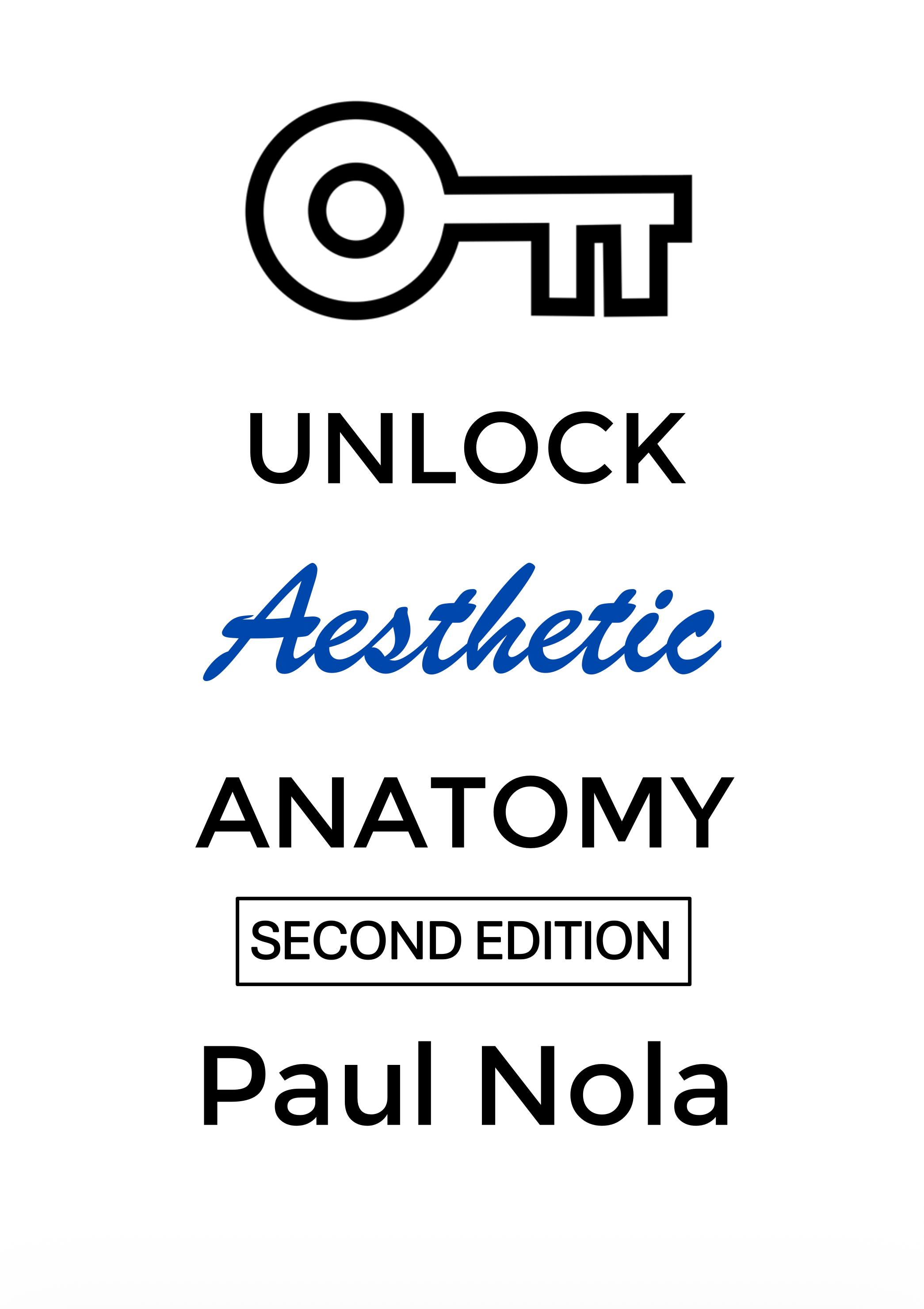 Unlock Aesthetic Anatomy Textbook. Second Edition