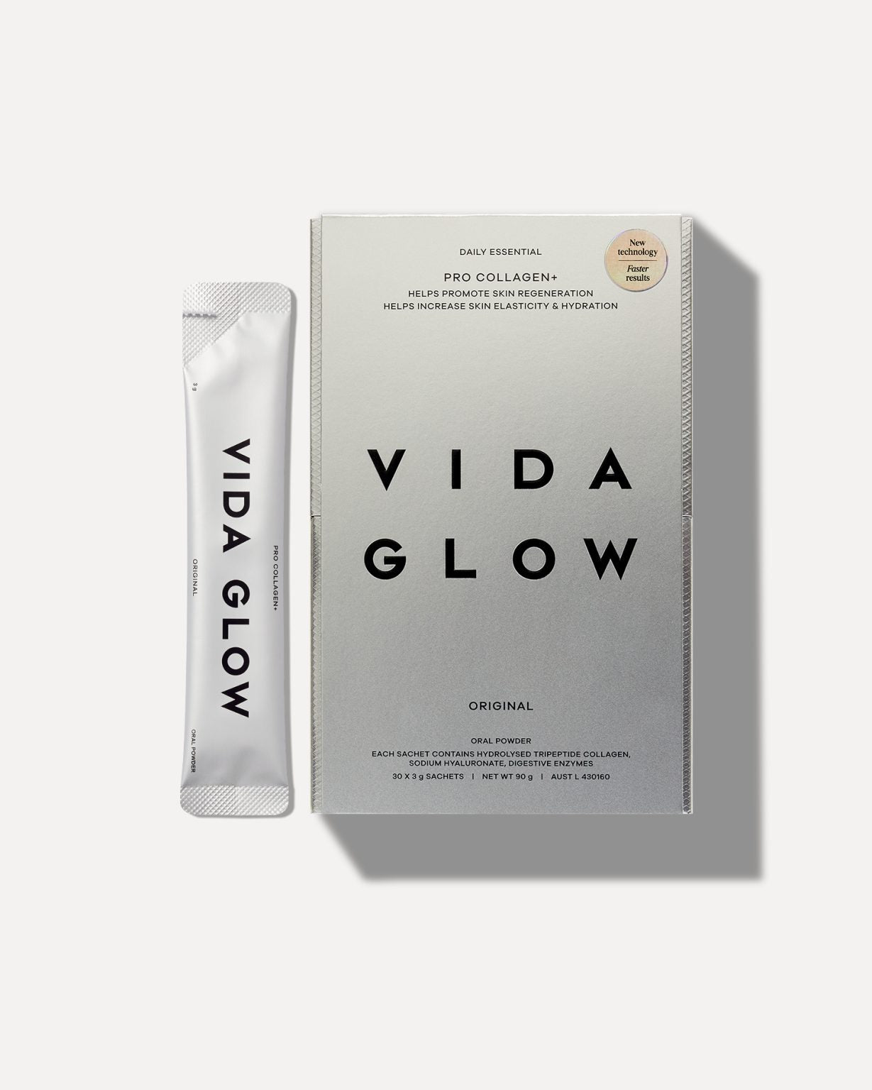 Vida Glow Pro + Collagen RRP $110.00