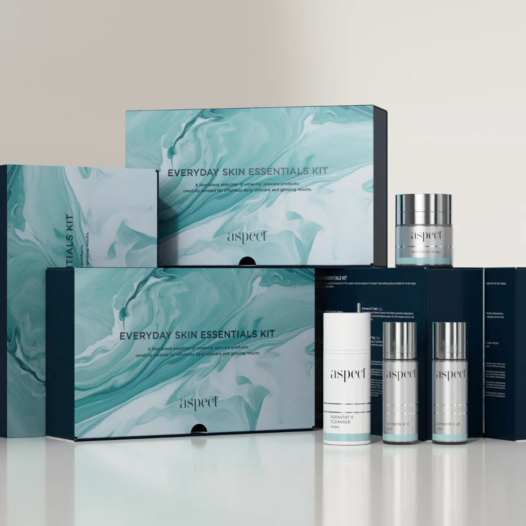 Aspect Everyday Skin Essentials Kit (Limited Edition) Value $434.00