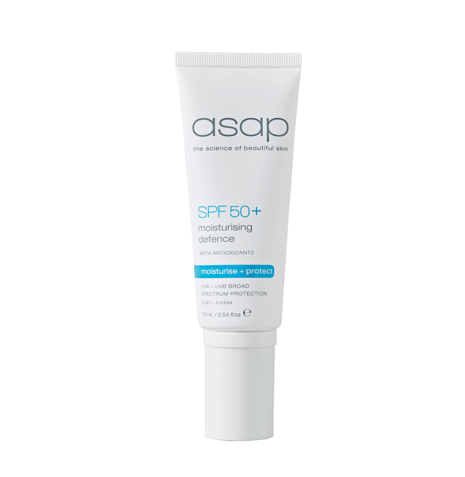 ASAP Moisturising Defence SPF50+ 75ml RRP $78