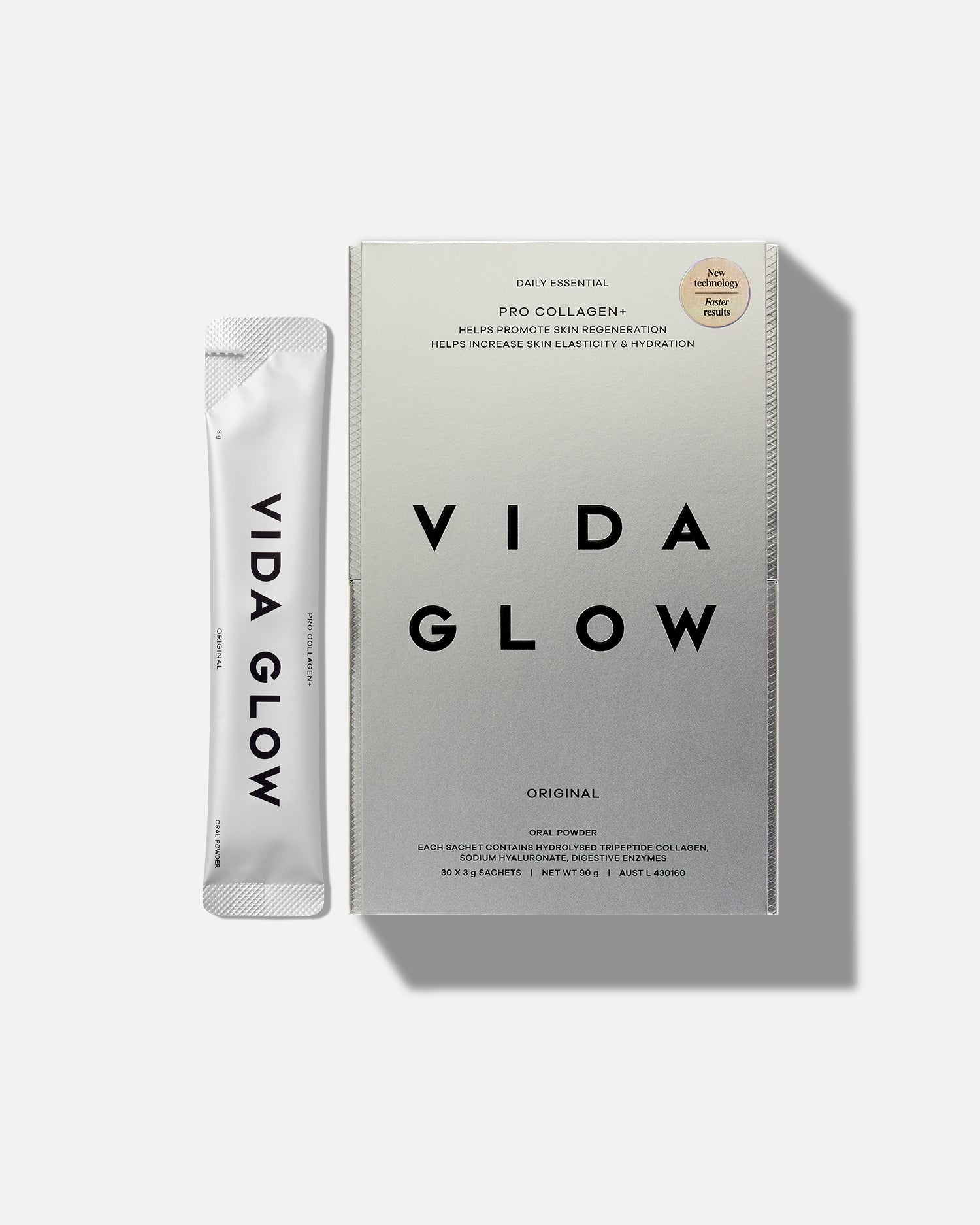 Vida Glow Pro + Collagen RRP $110.00