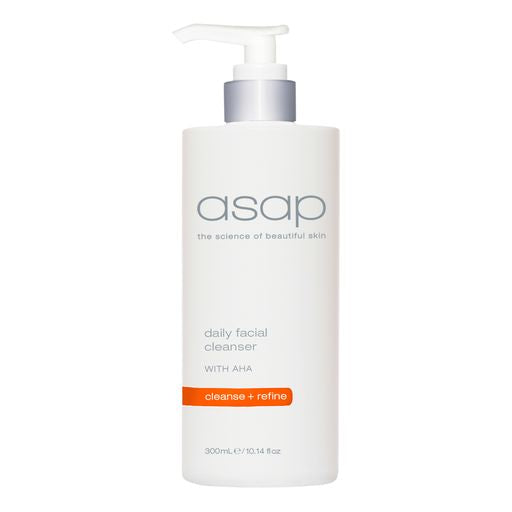 ASAP Daily Facial Cleanser with AHA  300 ml Limited Edition
