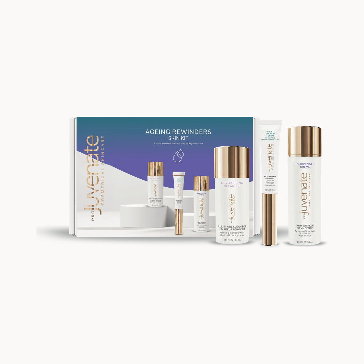 Juvenate Ageing Rewinders Skin Kit